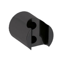 Lineabeta - Supporto a muro per doccetta cromo Docia nero