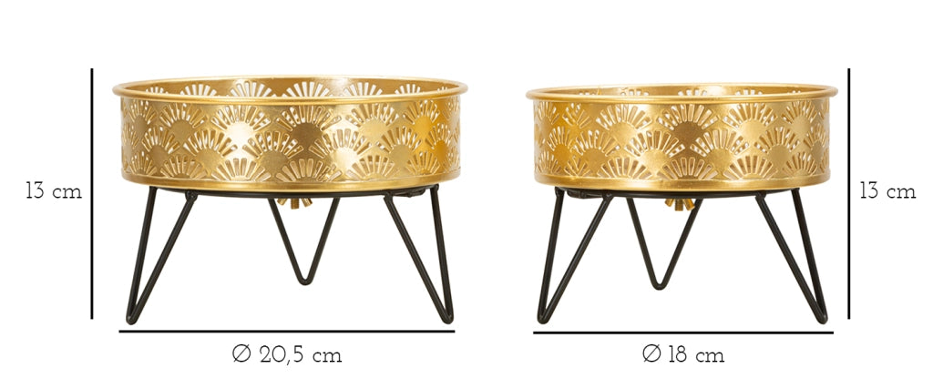 P/VASI ZANNY COPPIA CM Ø 20,5X13-18X13