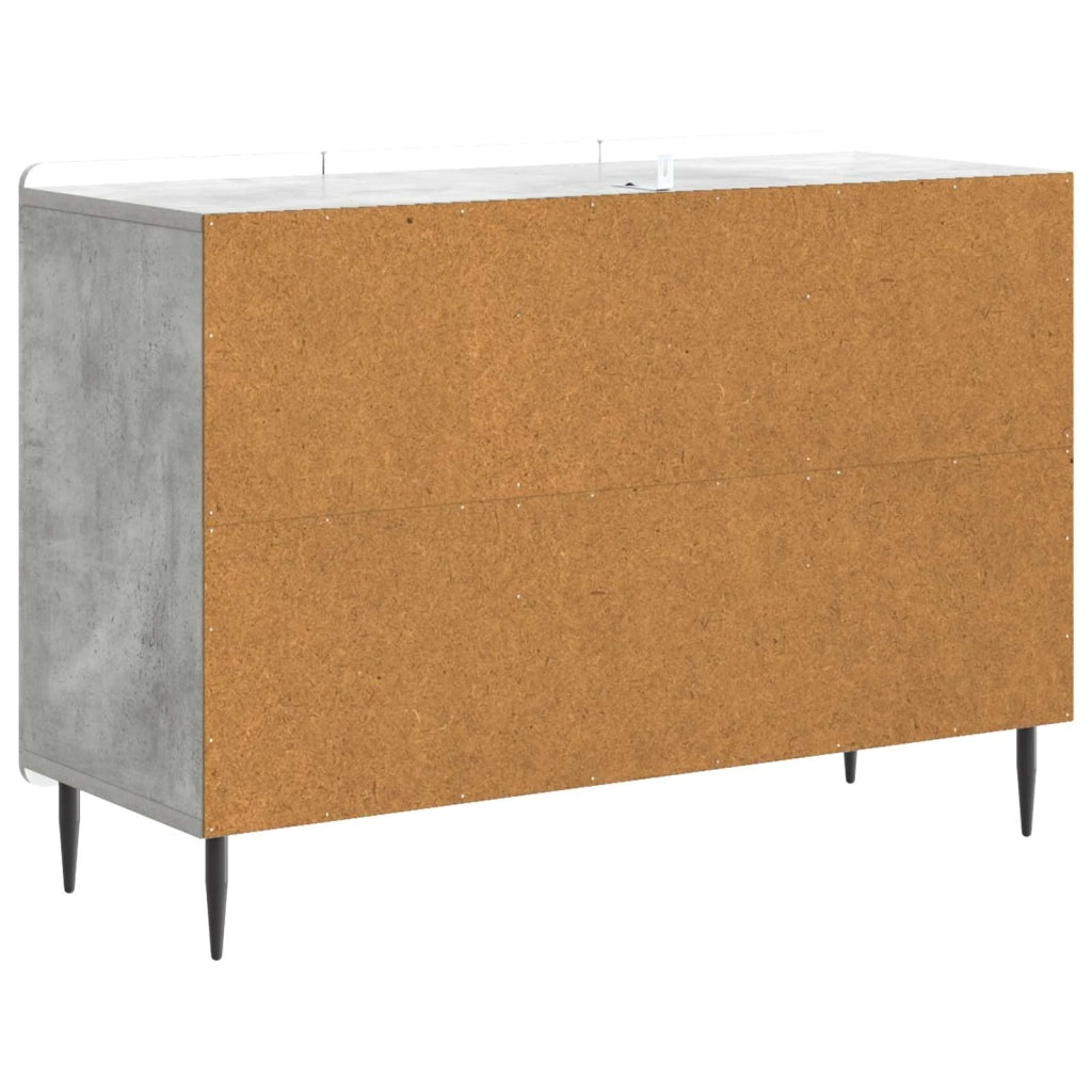 Credenza Grigio Cemento 89 x 34,5 x 62 cm Legno ingegnerizzato 894428