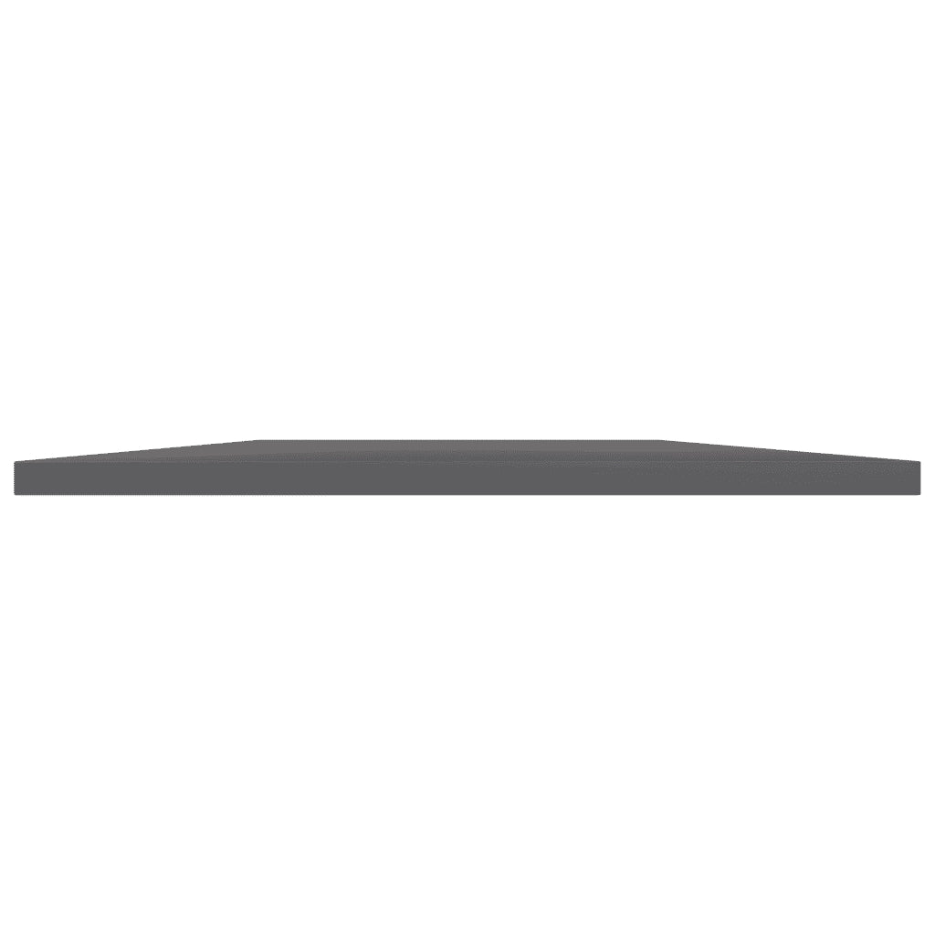 Ripiani per Libreria 8pz Grigio Lucido 80x40x1,5cm Multistrato 805345