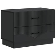 Armadio da Notte Nero 62 x 34,5 x 44,5 cm Legno ingegnerizzato