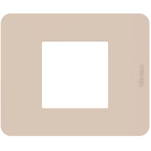 Placca Bticino MatixGO Tones 2 moduli ritual JA4802TR