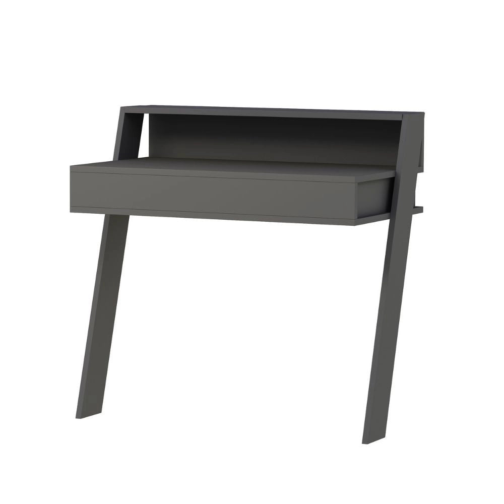 Scrivania da parete 94x50x91 cm Cowork antracite con cassetto