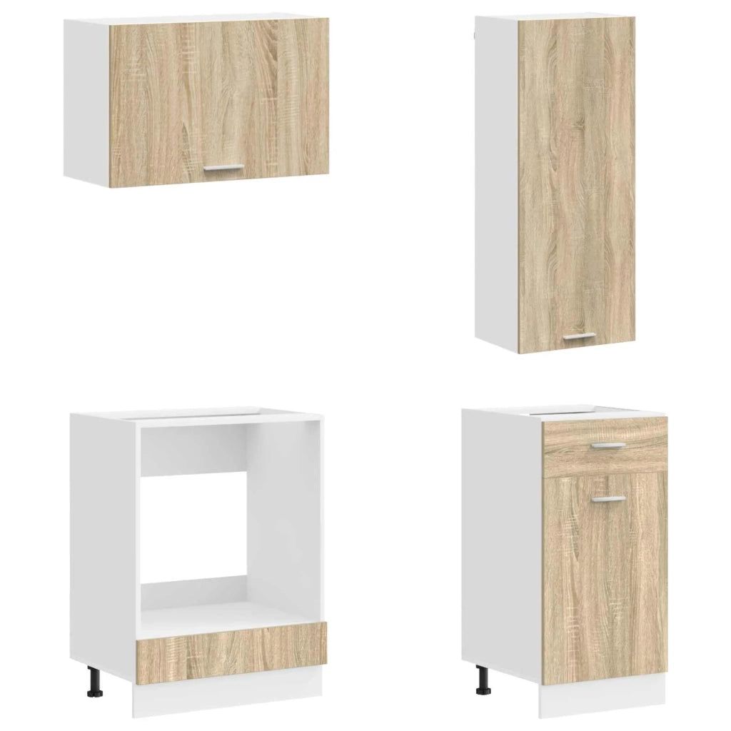 Unità Cucina LYON 8 pcs Rovere Sonoma Legno ingegnerizzato 3438441