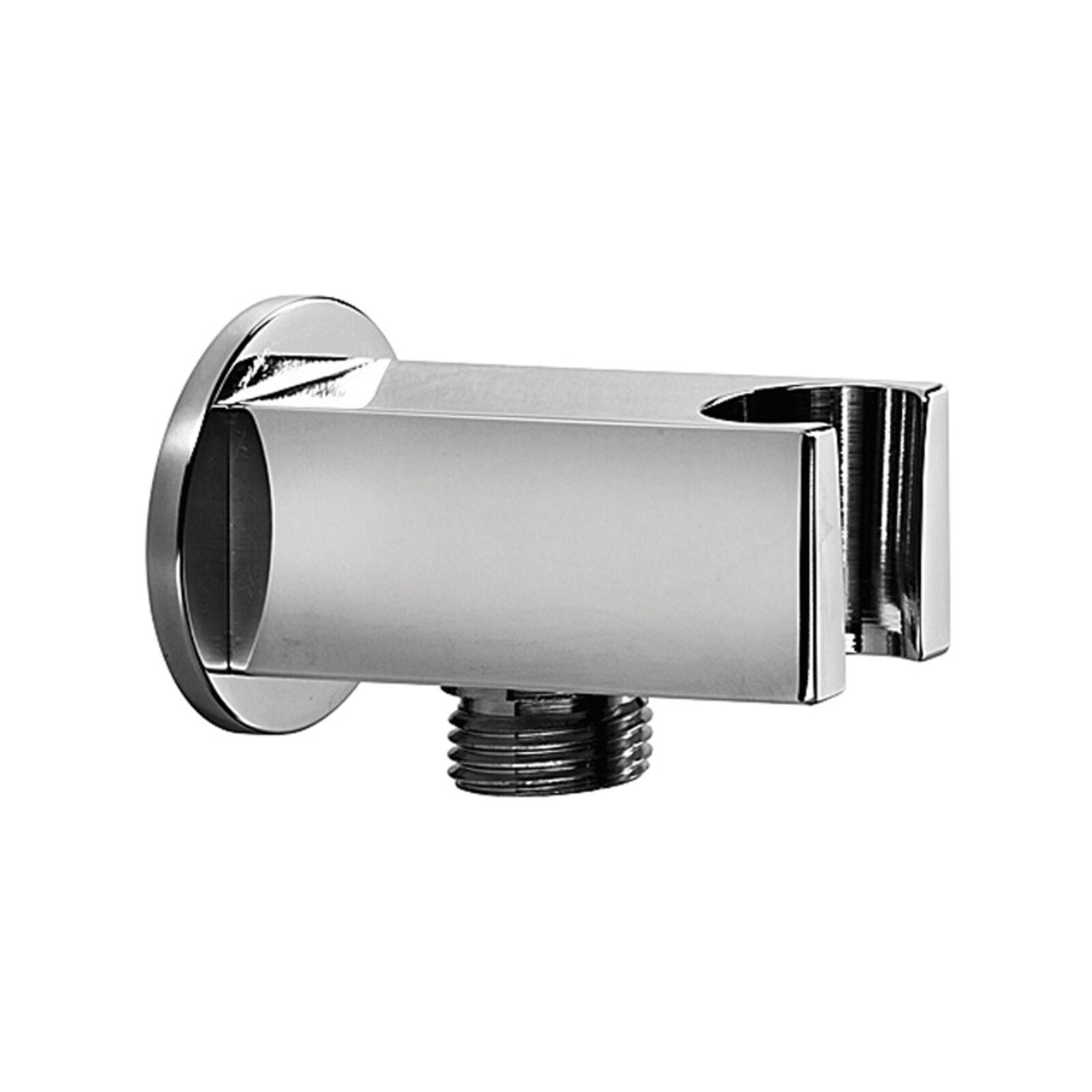 Lineabeta - Presa acqua quadra con supporto doccetta Busi E Cane in ottone cromato