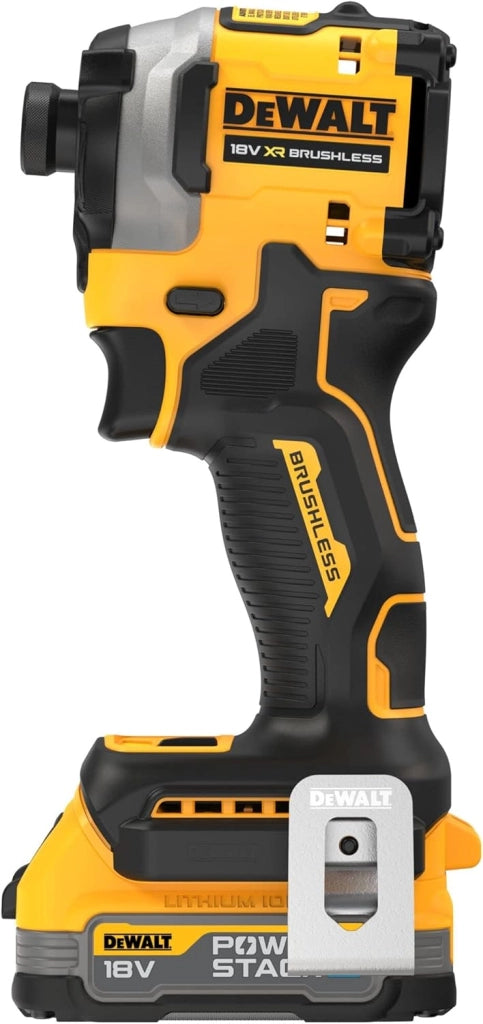 DCK2050E2T-QW Cordless Combo Pack Drill, Impact Wrench, 18 V, 1.7 Ah Power Stack Batteries