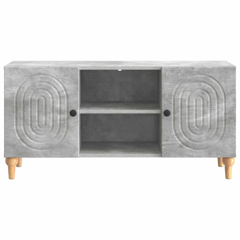 Mobile TV Grigio Cemento 102 x 34,5 x 50 cm 894238