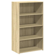 Buffet credenza cassettiera armadio mobile contenitore organizer cucina soggiorno salotto rovere Sonoma alto 70 x 41 x 124 cm legno ingegnerizzato marrone 02_0034201
