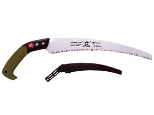 SEGACCIO PER POTARE LAMA CURVA CON FODERO- - lama mm.330 (C-330-LH) - 1 blister SAMURAI