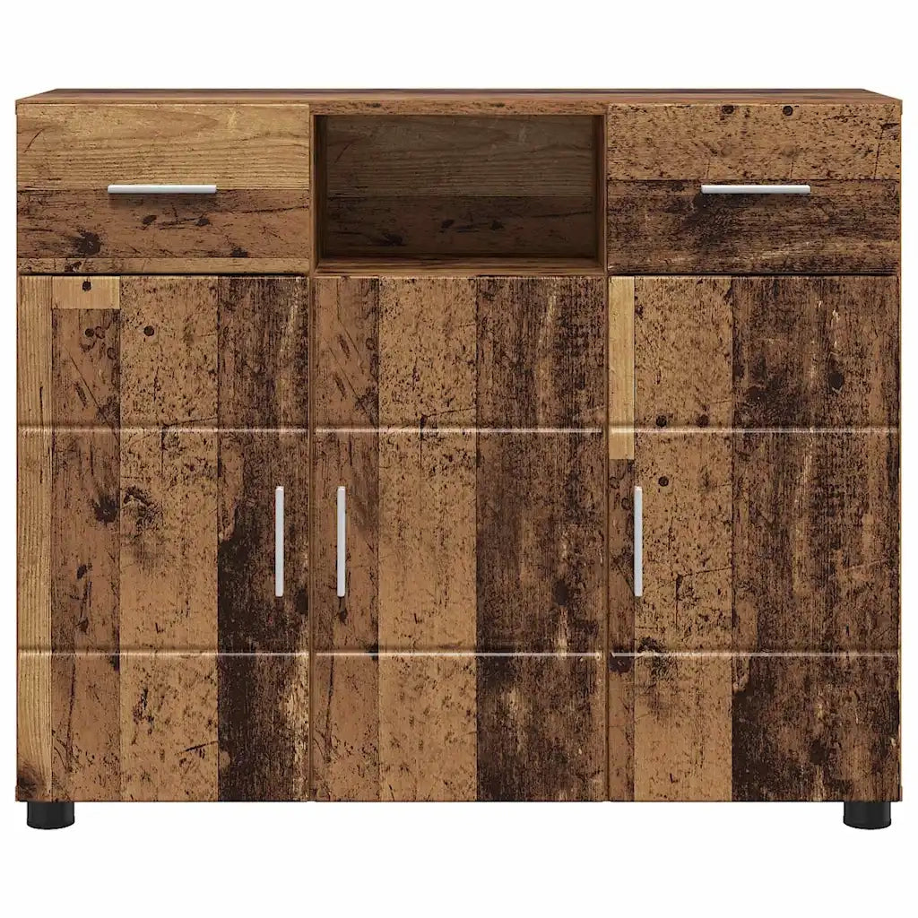 Credenza-Buffet-Armadio da cucina Legno vecchio 88,5 x 30,5 x 73 cm Legno multistrato