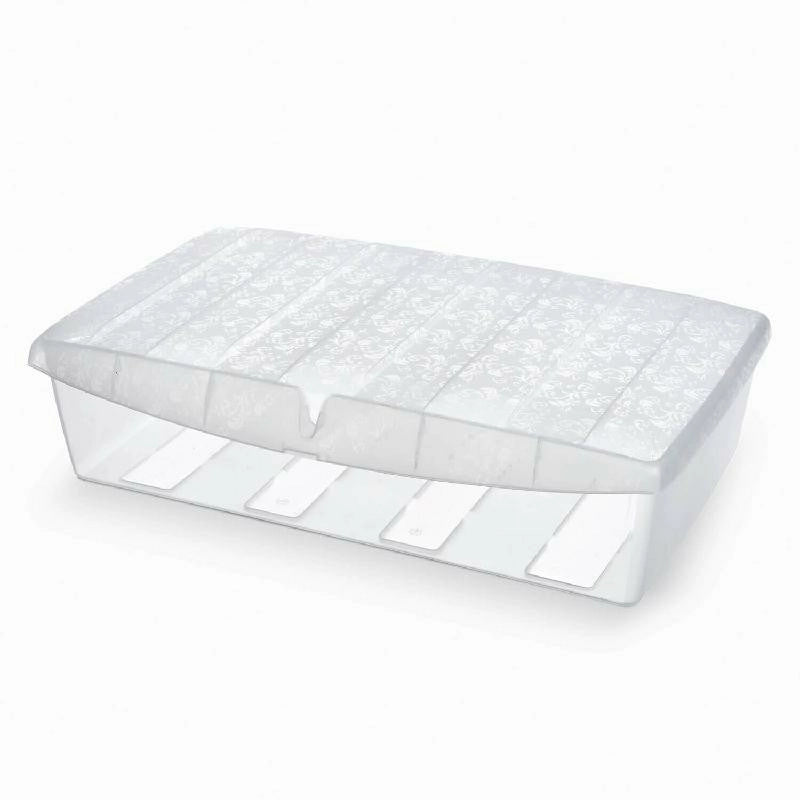 SCARPABOX 57CM VERDE TRASP.57X36X15H - DOMOLIVING