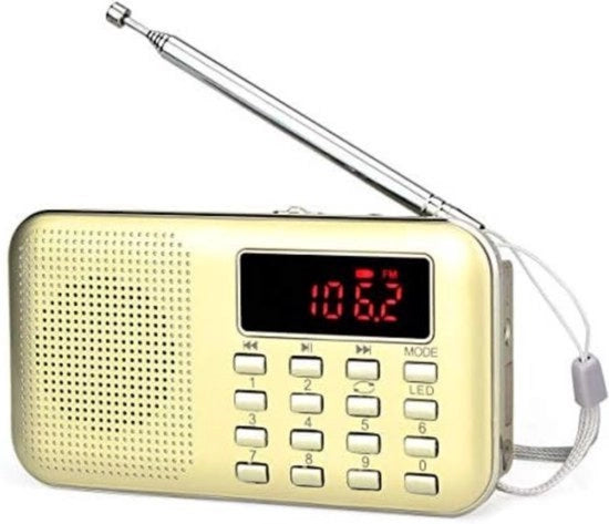 Radio Trasistore Classica - Compatta E Affidabile - Durata Batteria Lunga - Ideale Per Campeggiare