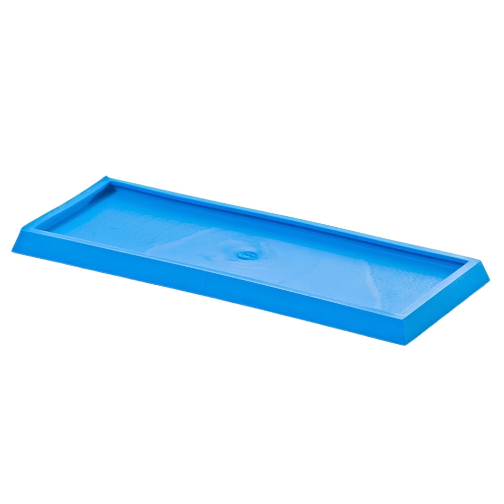 Ricambio spatola gomma azzurrina 95x245 mm riempimento fughe rivestimenti