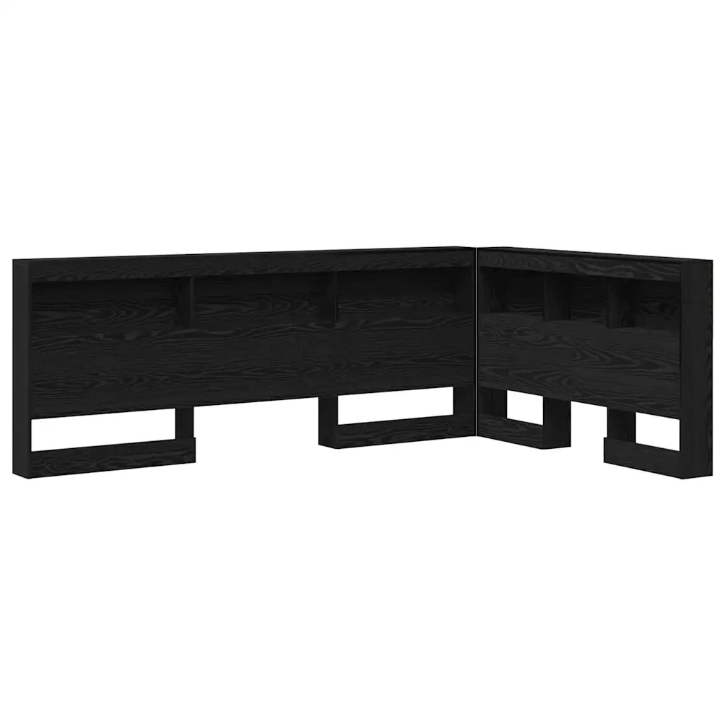Testata contenitore Rovere Nero 207,5 x 137,5 x 76,5 cm 3335534