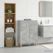 Mobiletto da Bagno ARNHEM Grigio Cemento 59,5 x 31 x 80 cm 896618