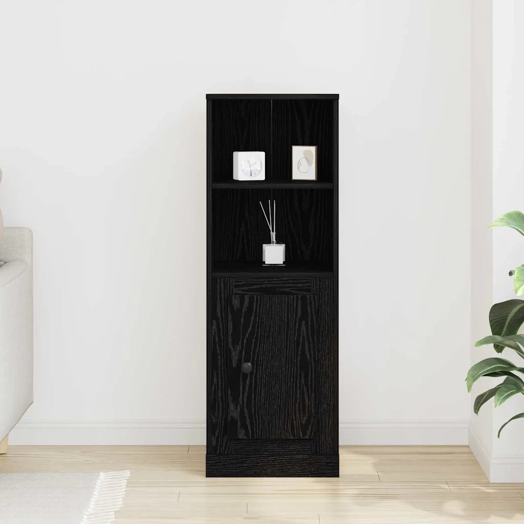 Credenza | Highboard Rovere Nero 36 x 35.5 x 103.5 cm Legno multistrato