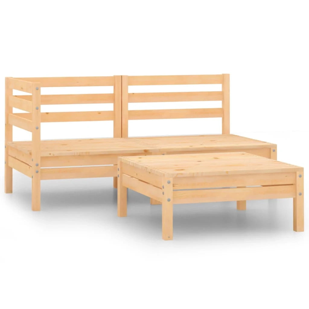 Set di mobili da giardino mobili da esterno 3 pezzi legno di pino massiccio 02_0016033