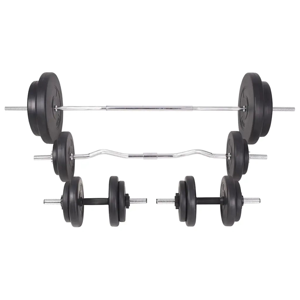 Panca Reclinabile con Rack Bilanciere e Set Manubri 90 kg cod mxl 61108