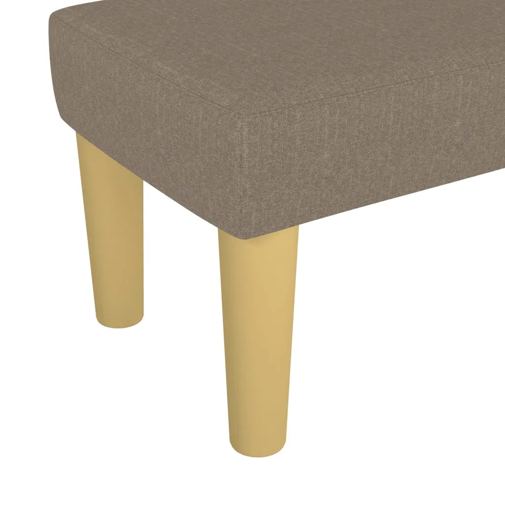 Panca Tortora 70x30x30 cm in Tessuto CFW4099036