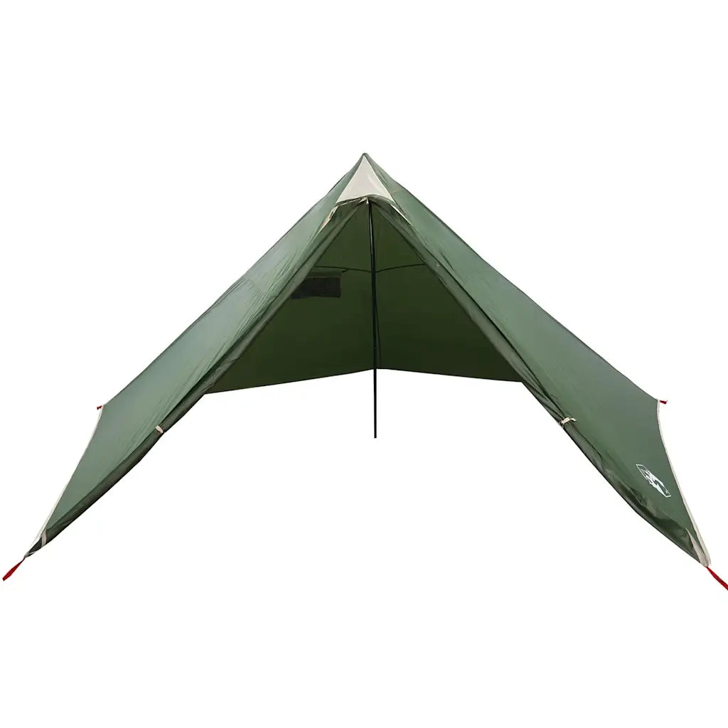 Tenda Familiare Tipi per 7 Persone-Tenda da campeggio Verde Impermeabile