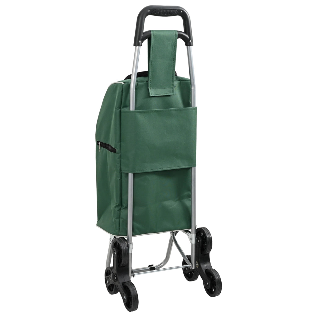Carrello della Spesa  con Scala Verde 38 L