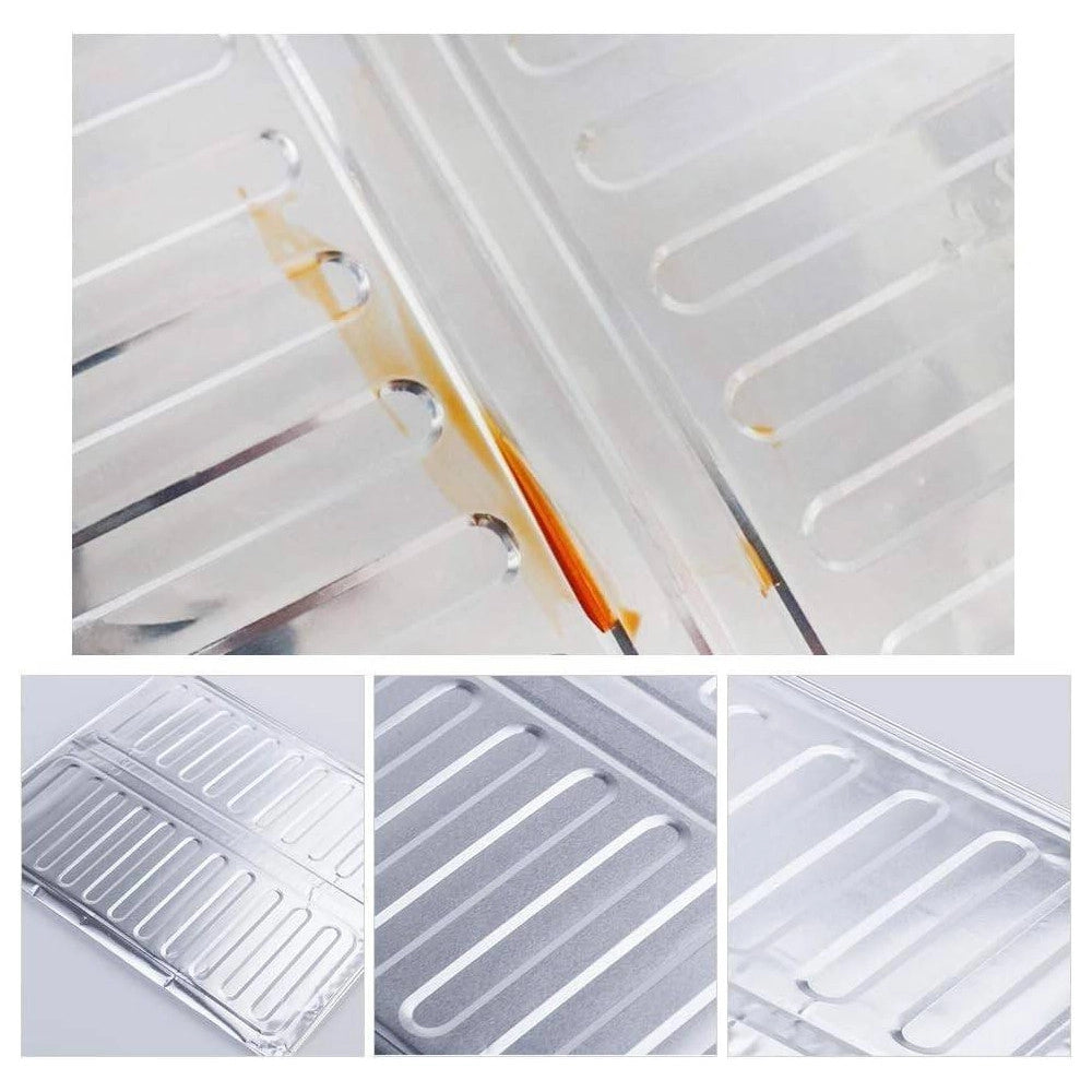 Trade Shop - Protezione Fornelli A 3 Lati Paraschizzi Olio Frittura Cucina Pannelli Isolanti -