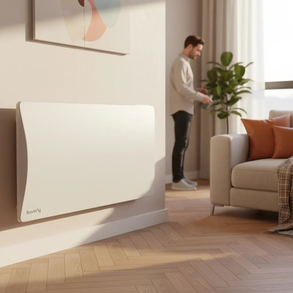 Radiatore elettrico Wi-Fi ghisa Bestherm ALOA CONNECT 2000W