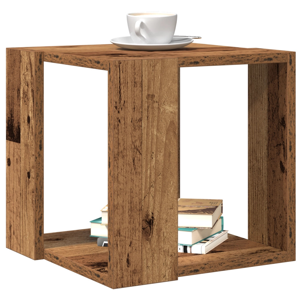 Tavolino da caffÃ¨ Legno Vecchio Legno Riciclato Solido