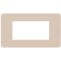 Placca Bticino MatixGO Tones 4 moduli ritual JA4804TR