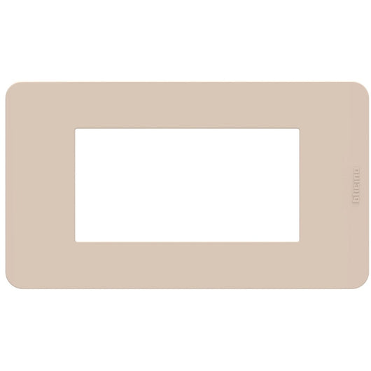 Placca Bticino MatixGO Tones 4 moduli ritual JA4804TR