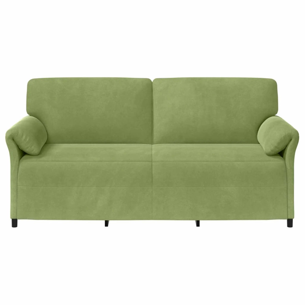 Divano 3-Persone Verde chiaro 198 x 83 x 95 cm Velluto 42033970