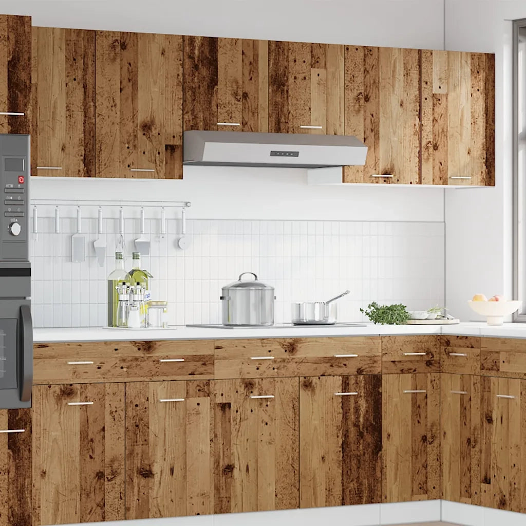 Mobile Pensile “Lyon” Legno Antico 80x31x60 cm 856110