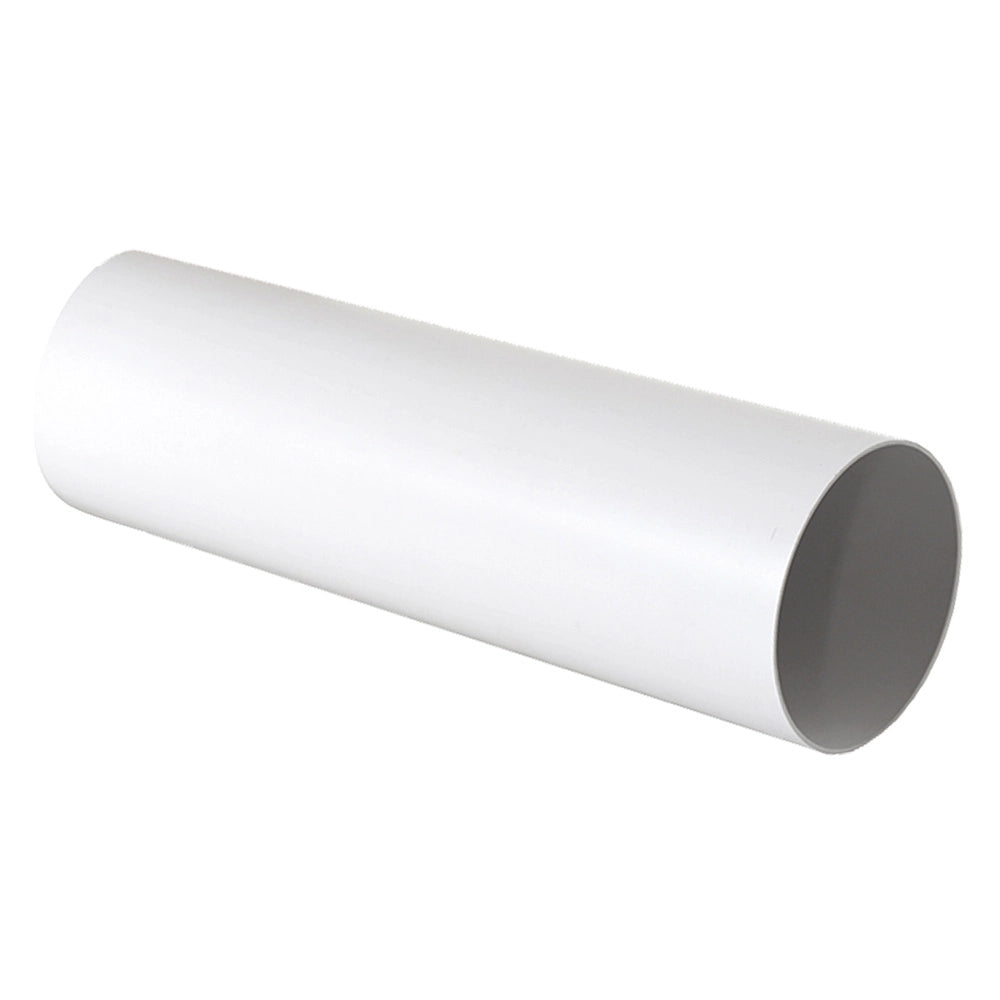 TUBO PER AERAZIONE CANALIZZATA Ø mm. 125 x mt. 1  - LA VENTILAZIONE