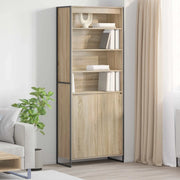 Armadi alti 2 pcs Sonoma 79 x 36 x 200 cm Legno multistrato