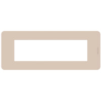 Placca Bticino MatixGO Tones 7 moduli ritual JA4807TR