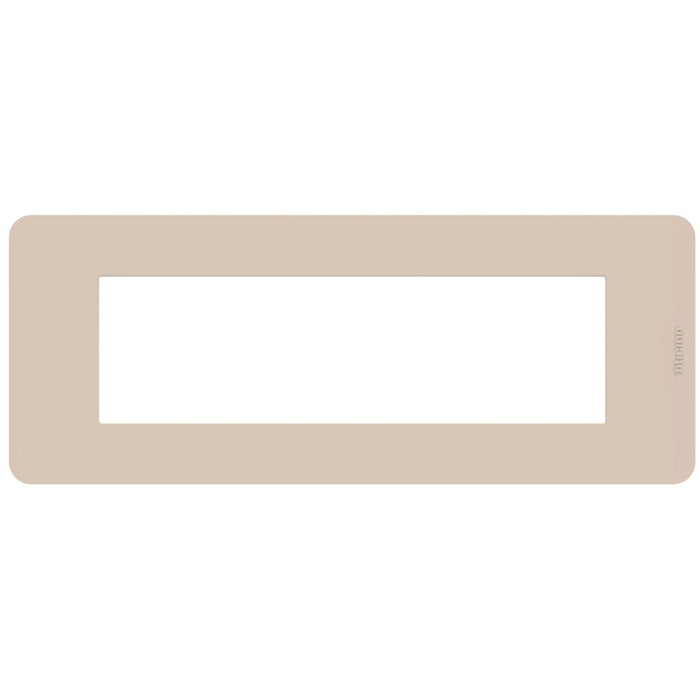 Placca Bticino MatixGO Tones 7 moduli ritual JA4807TR