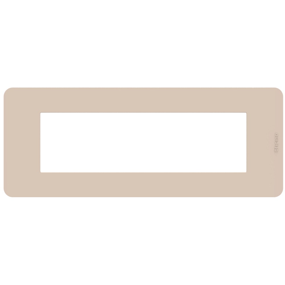 Placca Bticino MatixGO Tones 7 moduli ritual JA4807TR