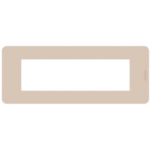 Placca Bticino MatixGO Tones 7 moduli ritual JA4807TR