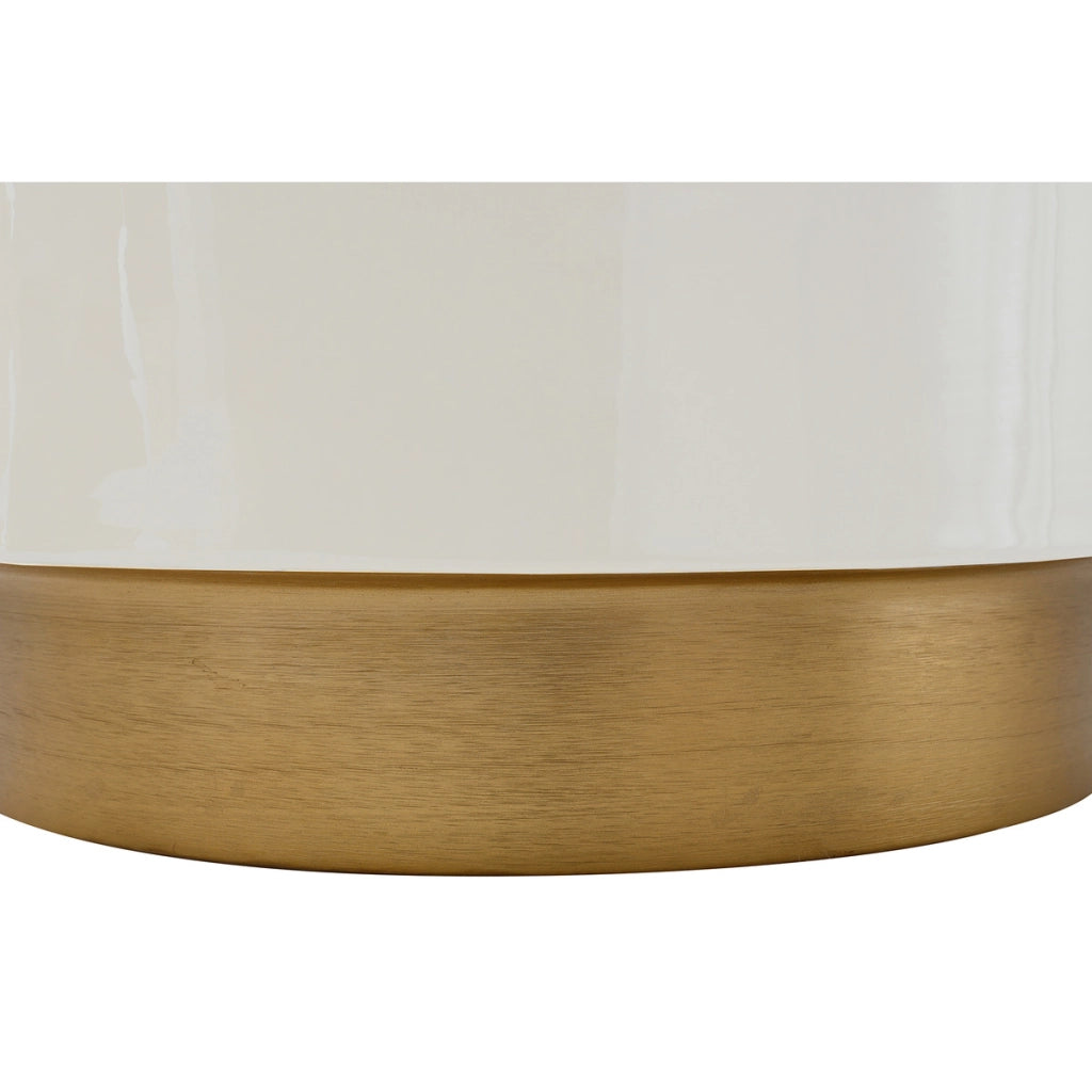 Tavolino Art Deco 275 color Avorio in metallo
