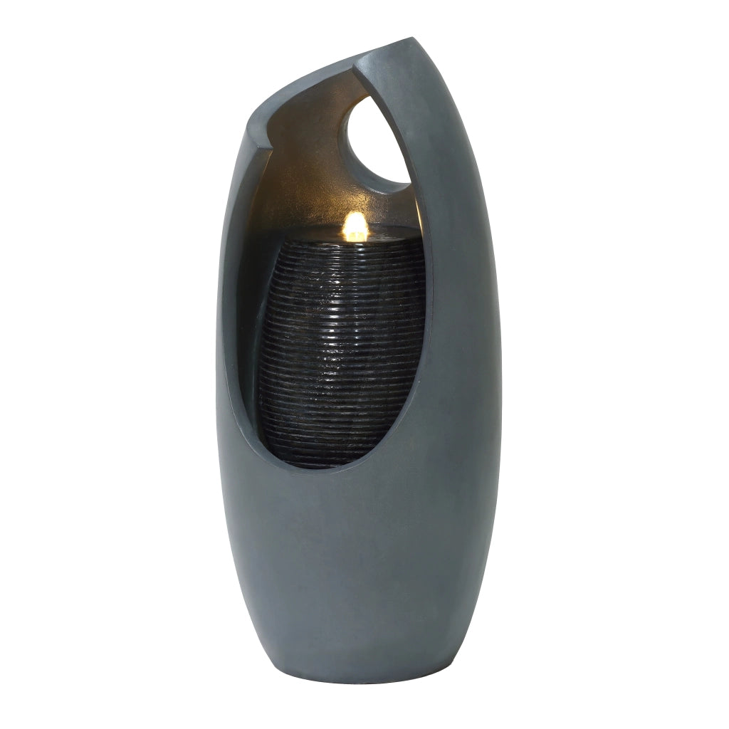 Fontana da Giardino Elettrica a Cascata Radiant Falls con LED Bianco Caldo
