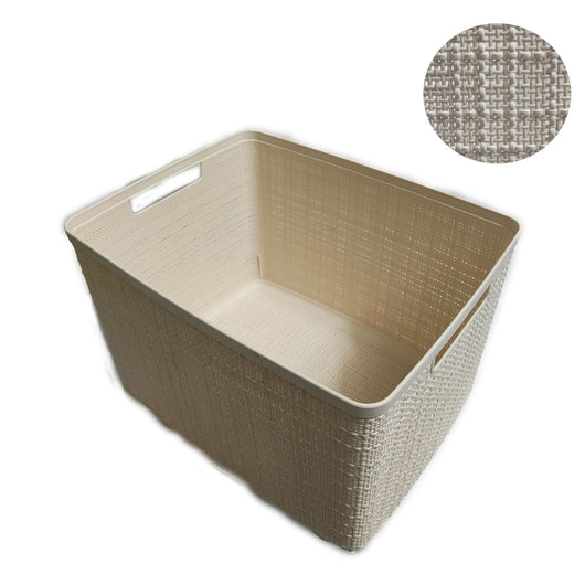 CONTENITORE CURVER JUTE BIA L