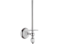 Portarotolo cromato sabbiato - serie epoca