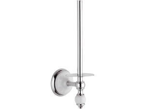 Portarotolo cromato sabbiato - serie epoca