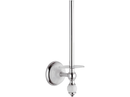 Portarotolo cromato sabbiato - serie epoca