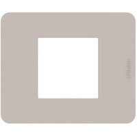 Placca Bticino MatixGO Tones 2 moduli sand JA4802TS