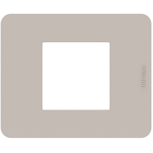 Placca Bticino MatixGO Tones 2 moduli sand JA4802TS