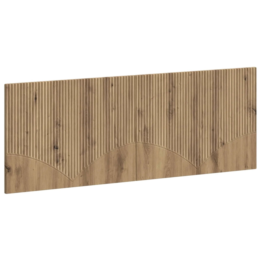 Testiera da Muro HOORN Rovere Artigianale Legno ingegnerizzato 897404