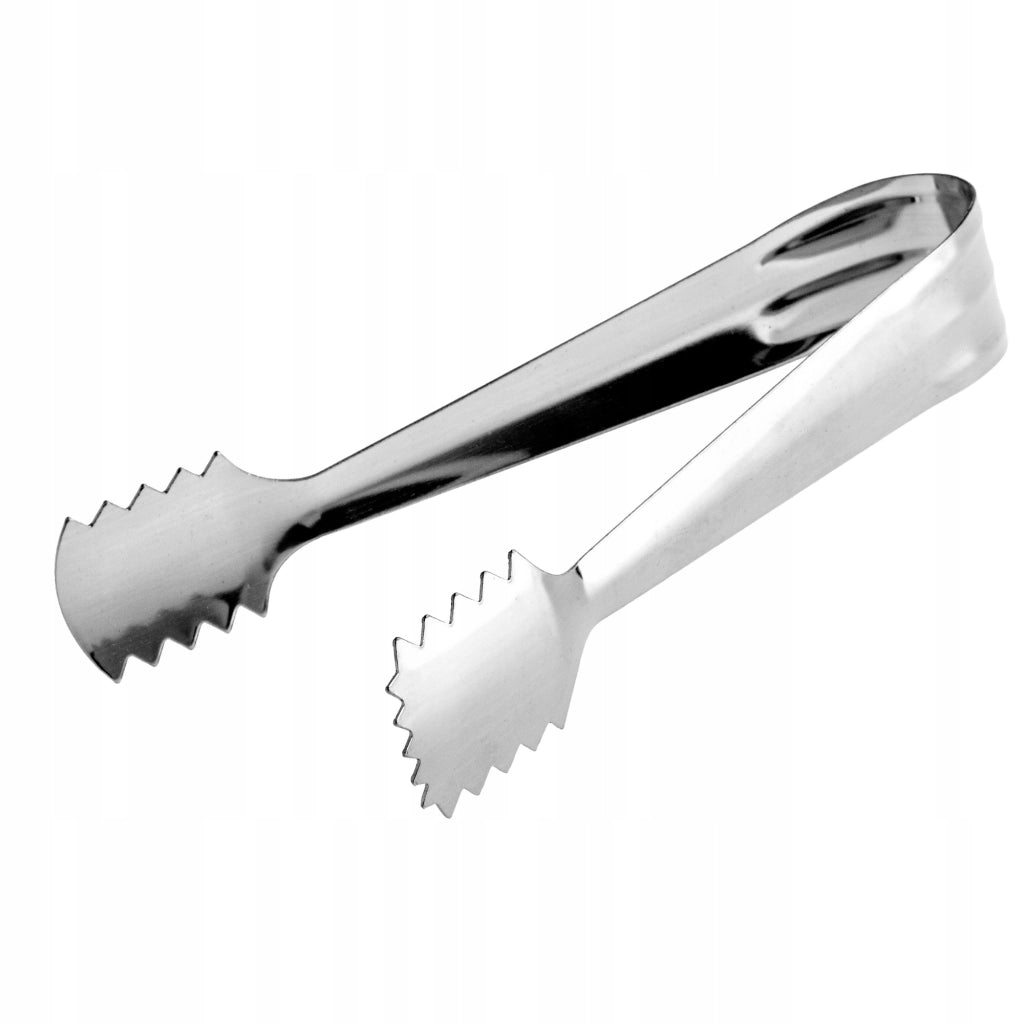 Pinze per cubetti di ghiaccio KADAX per bevande zuccherate, in acciaio, 16 cm
