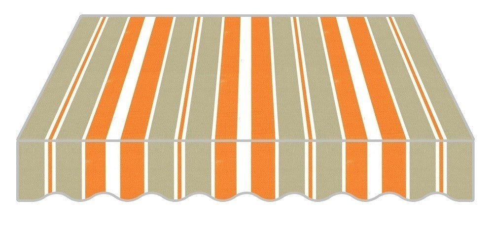 TENDA DA SOLE A CADUTA STRUTTURA ALLUMINIO CM.300X250H DISEGNO P3030 BALCONE