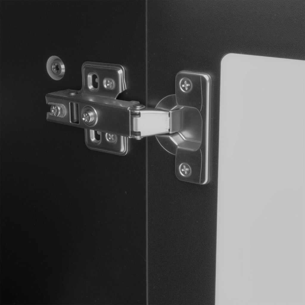 Mobile TV con Cassetti e Ante ¨C MINIMAL ¨C Nero/Bianco 180x38x45 cm